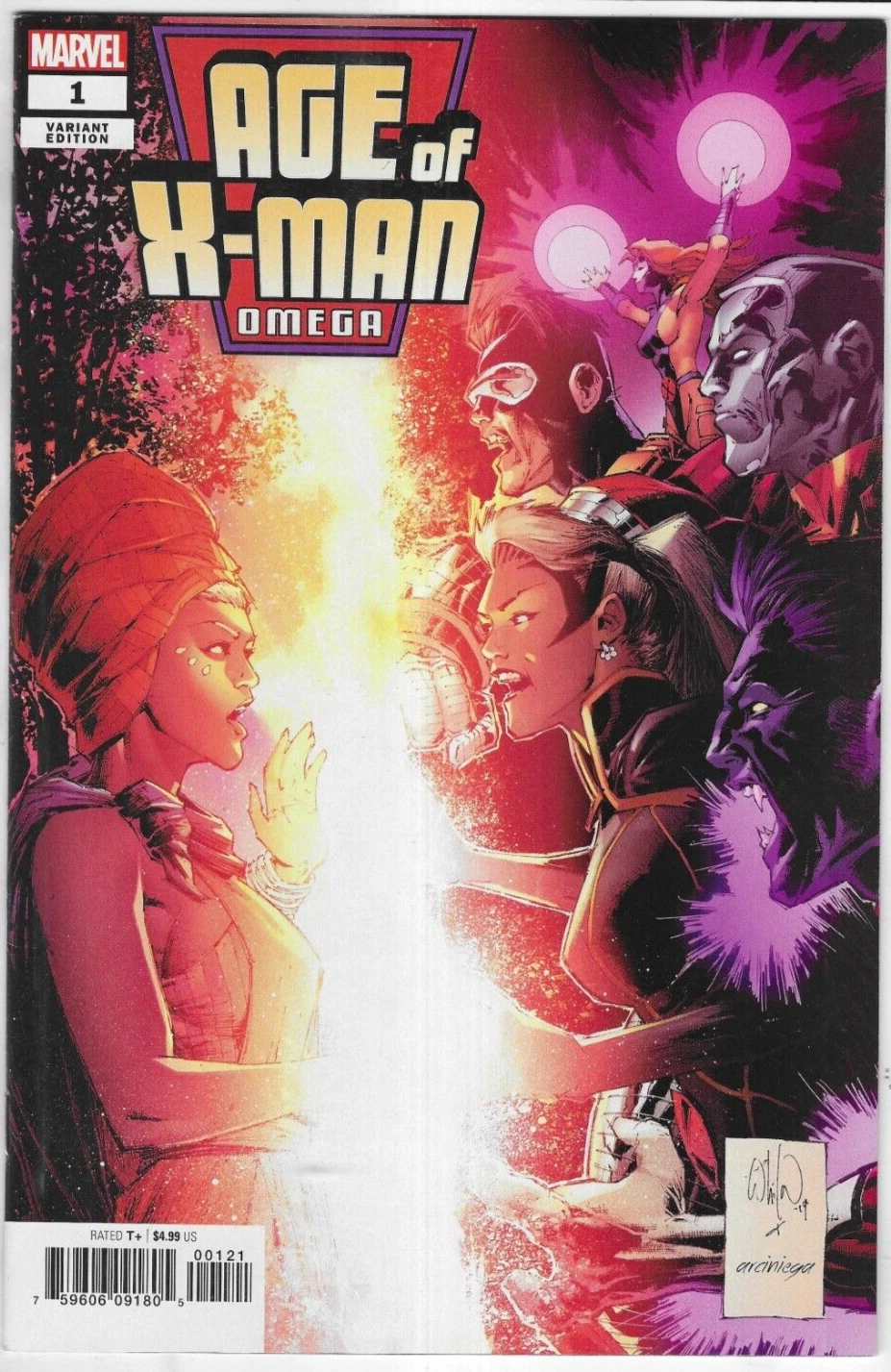Age of X-Man: Omega #1B [Whilce Portacio Variant] (September 2019)