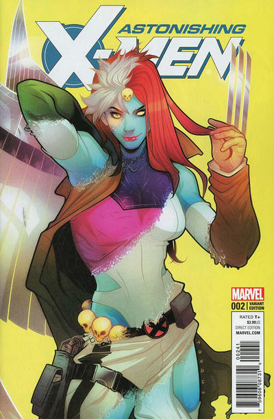 Astonishing X-Men Vol IV #2B [Elizabeth Torque 'Character' Variant] (October 2017)