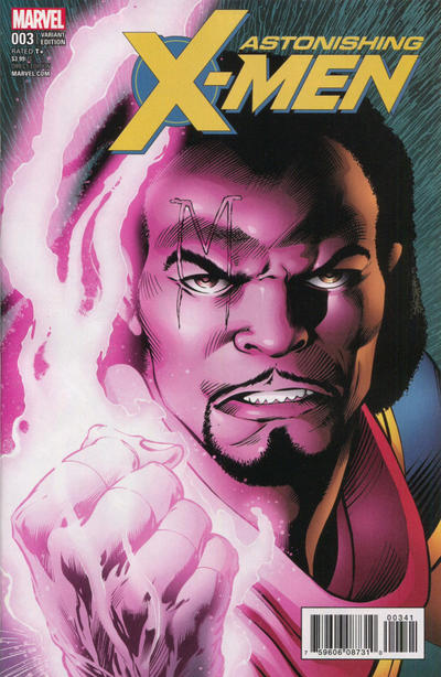 Astonishing X-Men Vol IV #3D [Alan Davis 'Character' Variant] (November 2017)