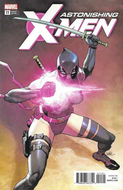Astonishing X-Men Vol IV #11B [Leinil Francis Yu 'Deadpool' Variant] (July 2018)