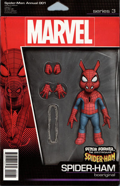 Spider-Man Vol III Annual #1C [John Tyler Christopher Action Figure Variant] (August 2019)