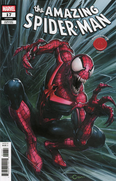 Amazing Spider-Man Vol VII #17C [Clayton Crain Knullified Variant] (February 2026)