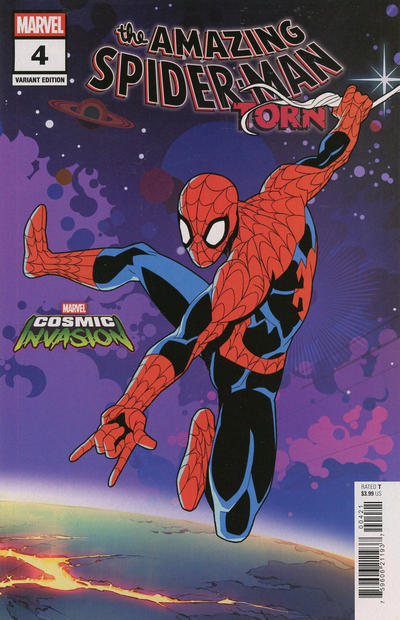 Amazing Spider-Man: Torn #4B [Tribute Games & Dotemu Marvel Cosmic Invasion Variant] (March 2026)