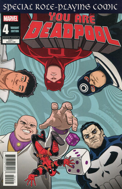 You Are Deadpool #4B [Salva Espin Variant] (July 2018)