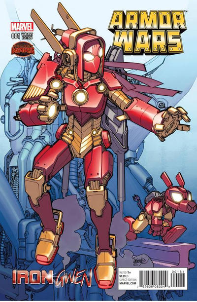 Armor Wars #1H [David Lafuente Iron Gwen Variant] (August 2015)
