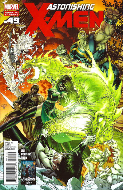 Astonishing X-Men Vol III #49 Second Printing (June 2012)