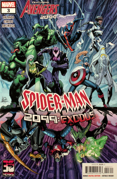 Spider-Man 2099: Exodus #3 (September 2022)