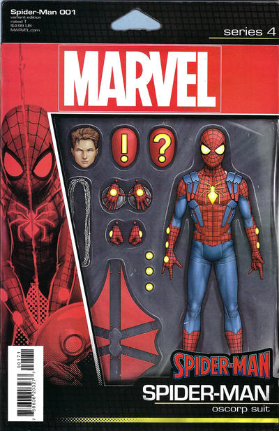Spider-Man Vol III #1G [John Tyler Christopher Action Figure Variant] (December 2022)