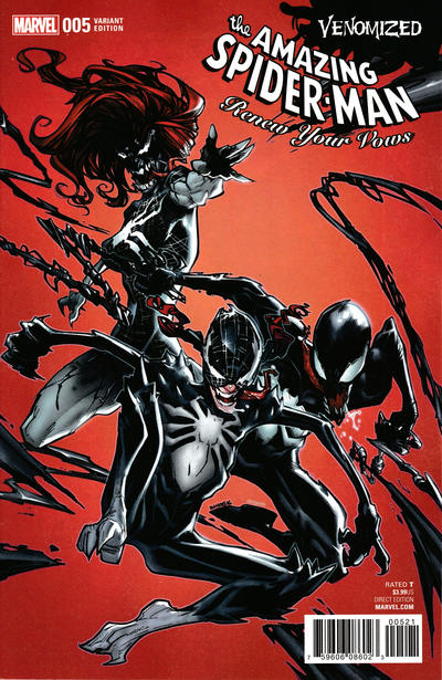 Amazing Spider-Man Renew Your Vows Vol II #5B [Humberto Ramos 'Venomized' Variant] (May 2017)