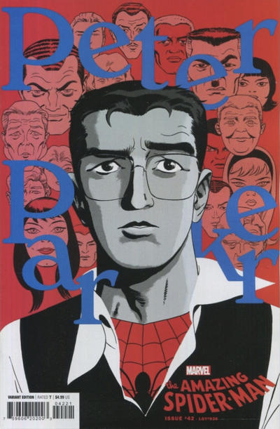 Amazing Spider-Man Vol VI #42B [Marcos Martin 'Peter Parkerverse' Variant] (March 2024)