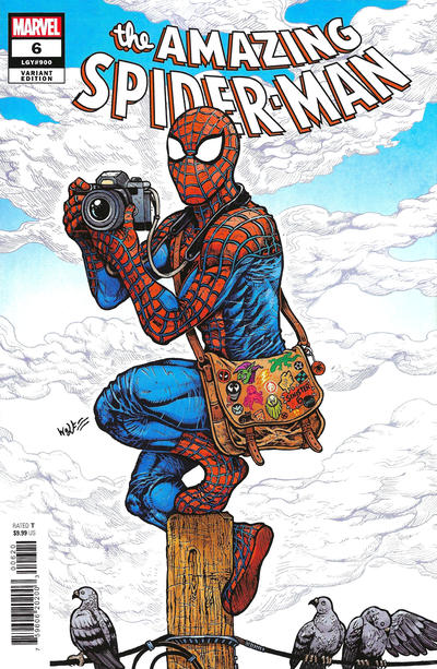 Amazing Spider-Man Vol VI #6M [Maria Wolf Variant] (September 2022)