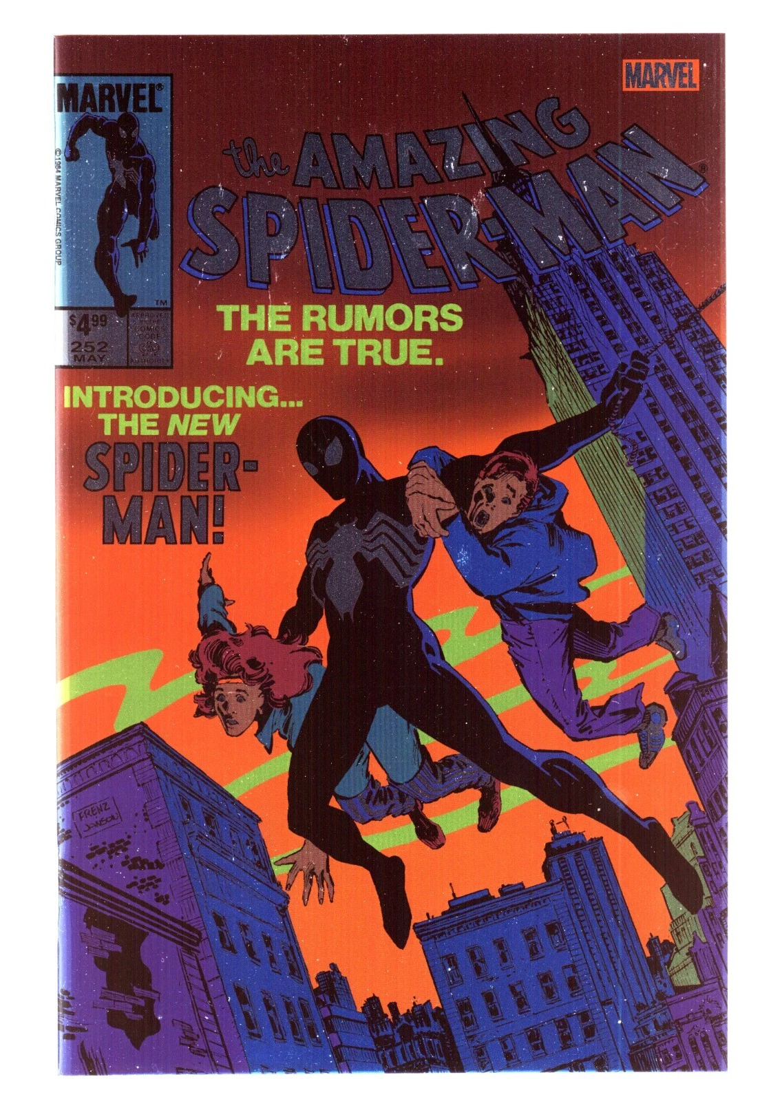 Amazing Spider-Man #252 [Second Printing Foil Facsimile Variant] (March 2024)