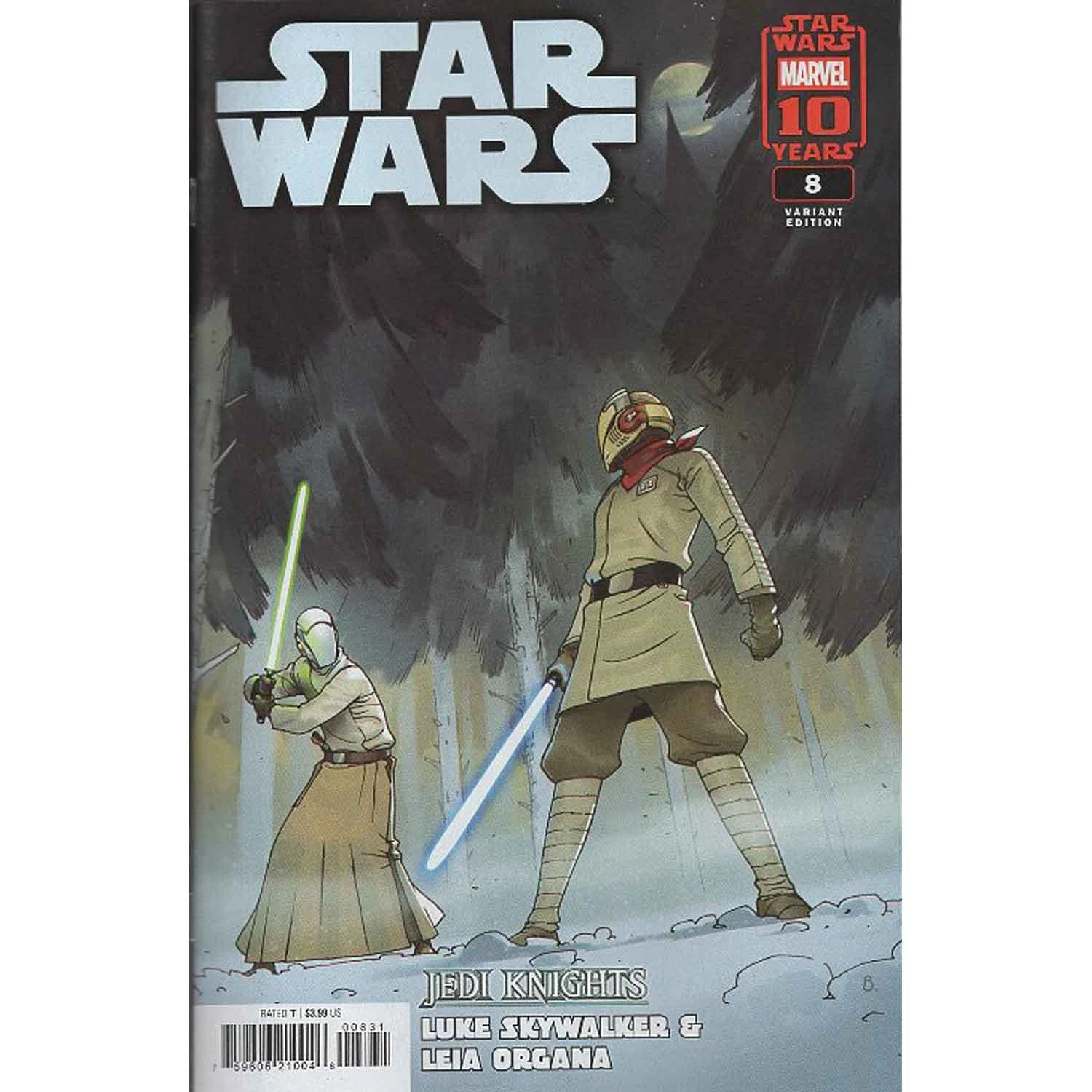 Star Wars Vol VI #8C [Bengal Luke Skywalker & Leia Organa Jedi Knights Variant] (February 2026)