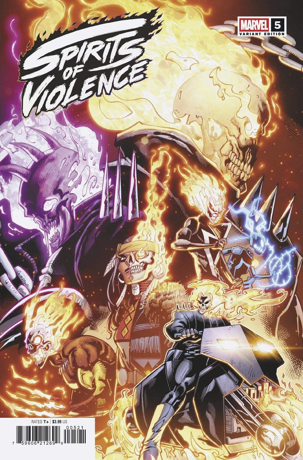 Spirits of Violence #5B [Chris Campana Variant] (April 2026)