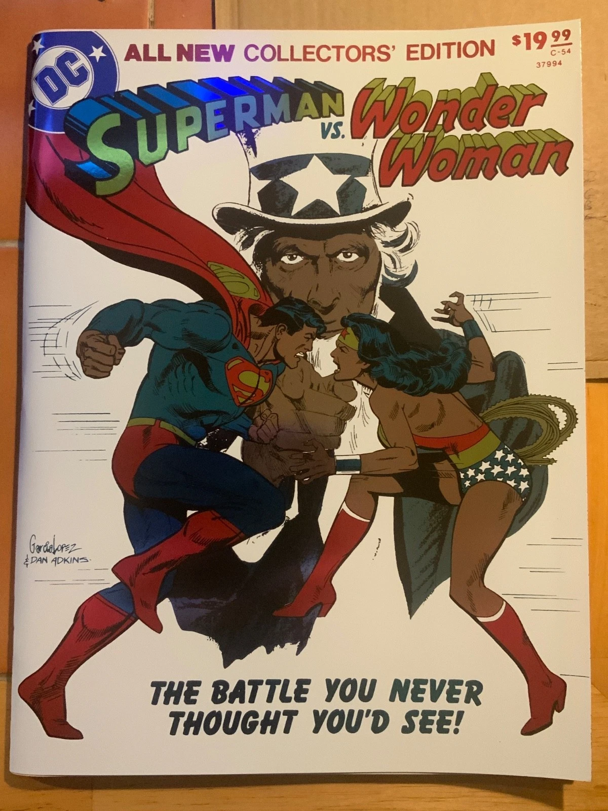 All-New Collectors' Edition No. C-54 Superman vs. Wonder Woman [Facsimile Foil Edition] (November 2024)