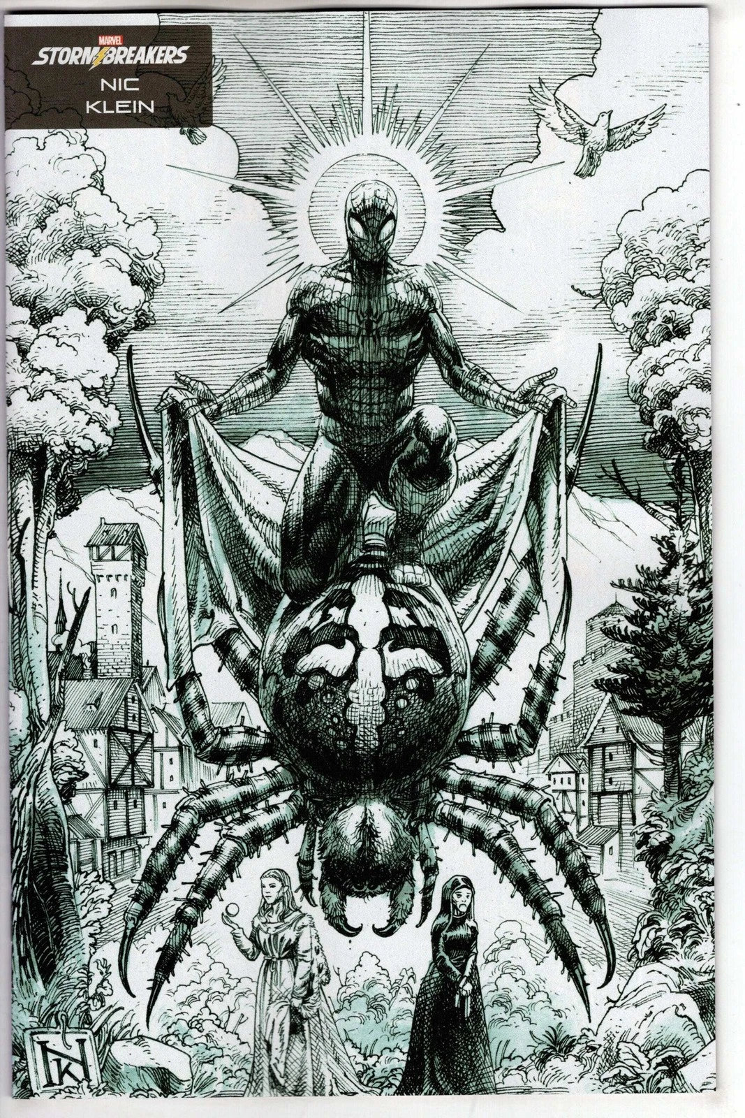 Spider-Man: Unforgiven #1C [Nic Klein Variant] (May 2023)