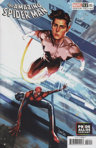 Amazing Spider-Man Vol VI #52D [Davi Go 'Pride Allies' Variant] (August 2024)