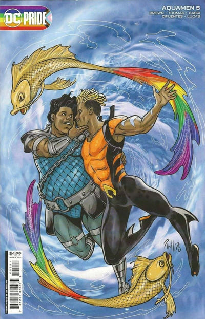 Aquamen #5C [Joe Phillips DC Pride Cardstock Variant] (August 2022)