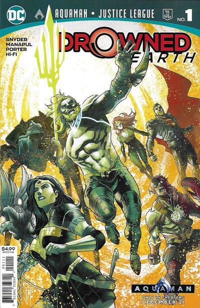 Aquaman/Justice League: Drowned Earth Special #1 (January 2019)