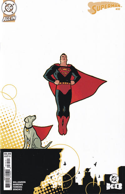 Superman Vol VI #32B [David Aja Cardstock Variant] (January 2026)