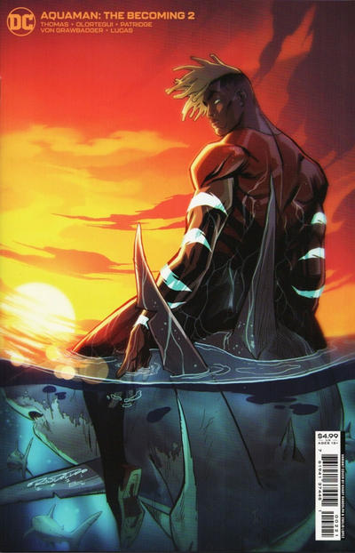 Aquaman: The Becoming #2B [Khary Randolph Cardstock Variant] (December 2021)
