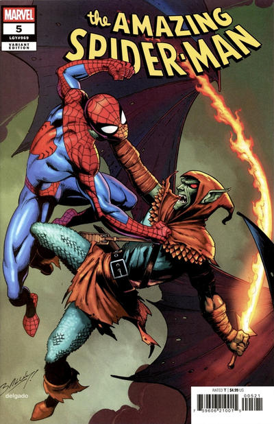 Amazing Spider-Man Vol VII #5B [Mark Bagley 'Spoiler' Variant] (August 2025)