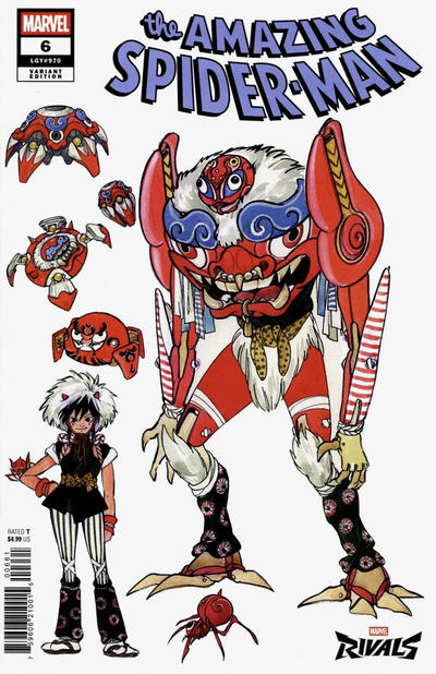 Amazing Spider-Man Vol VII #6F [Peach Momoko 'Marvel Rivals' Variant] (August 2025)