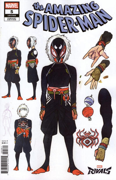 Amazing Spider-Man Vol VII #5F [Peach Momoko 'Marvel Rivals' Variant] (August 2025)