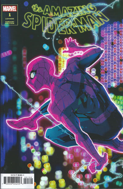 Amazing Spider-Man Vol VI #1P [Rose Besch Variant] (June 2022)