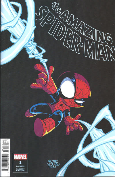 Amazing Spider-Man Vol VI #1L [Skottie Young Variant] (June 2022)