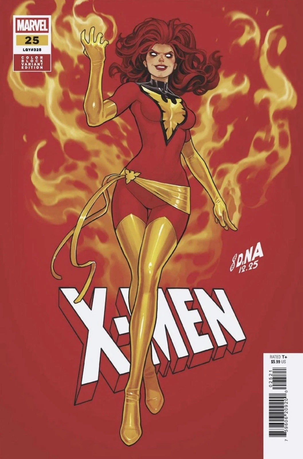 X-Men Vol VI #25B [David Nakayama Color Block Red Variant] (April 2026)