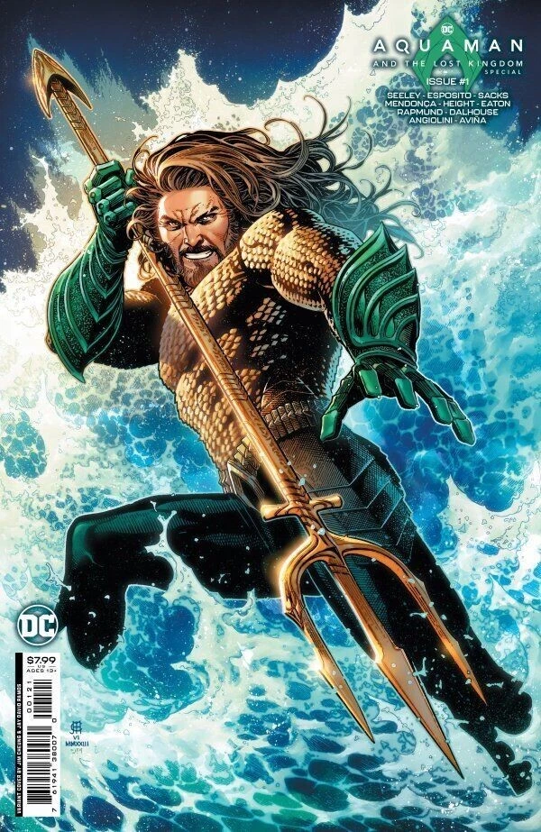 Aquaman and the Lost Kingdom Special #1B [Jim Cheung Cardstock Variant] (December 2023)