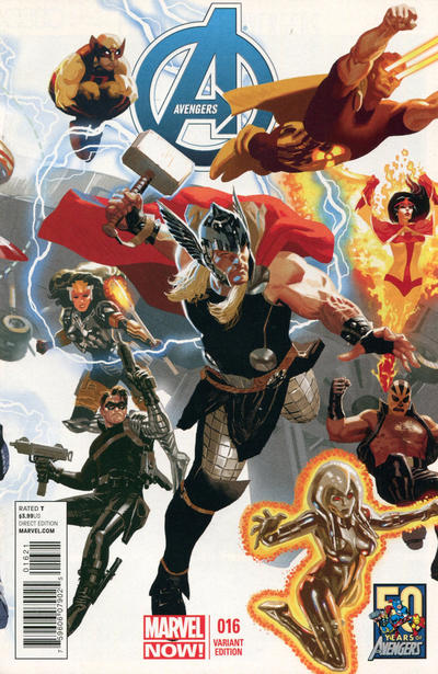 Avengers Vol V #16B [Avengers 50th Anniversary - Daniel Acuña Variant] (September 2013)