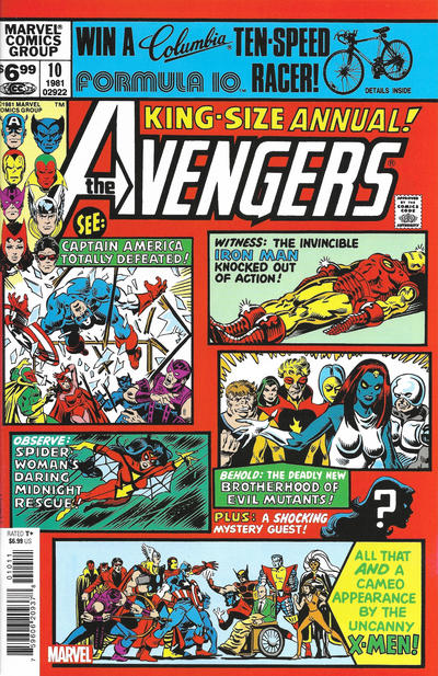 Avengers Annual #10 Facsimile Edition (May 2024)