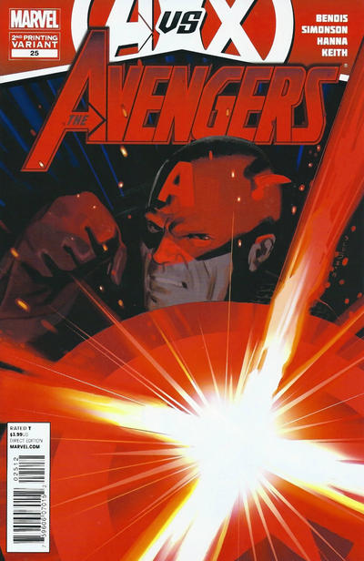 Avengers Vol IV #25 Second Printing (June 2012)