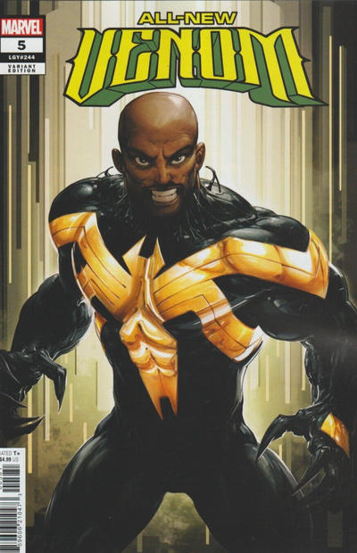 All-New Venom #5H [Clayton Crain 'Suspect D' (Luke Cage) Variant] (June 2025)