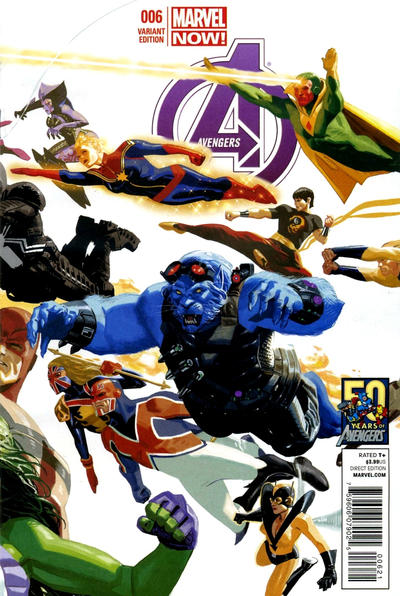 Avengers Vol V #6B [Avengers 50th Anniversary - Daniel Acuña Variant] (April 2013)
