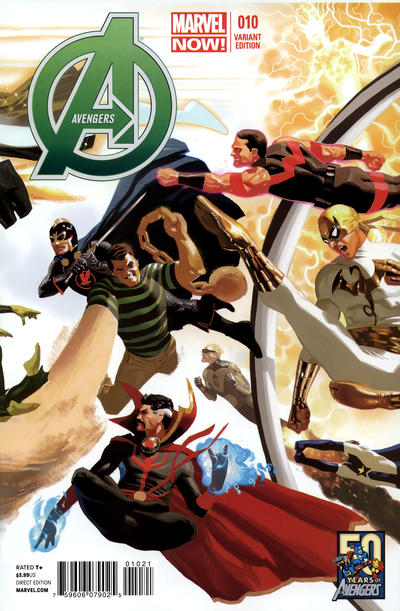 Avengers Vol V #10B [Avengers 50th Anniversary - Daniel Acuña Variant] (June 2013)