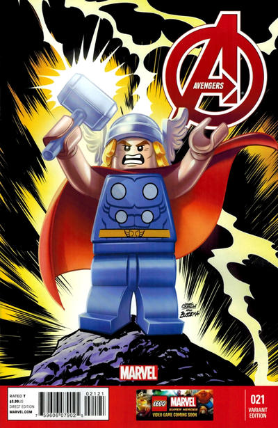Avengers Vol V #21B [Leonel Castellani Lego Variant] (December 2013)