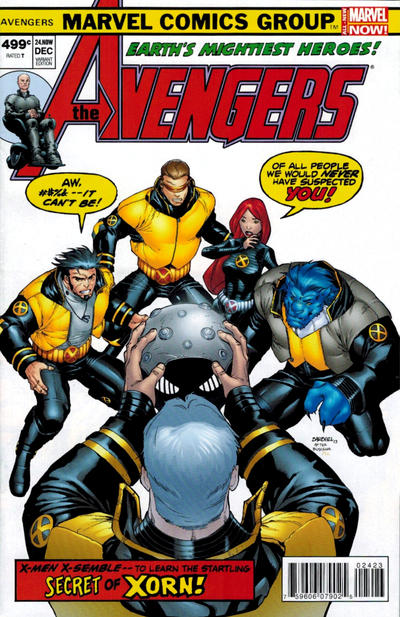 Avengers Vol V #24. NOW [Carlo Barberi Variant] (February 2014)