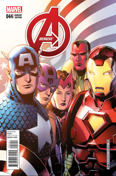 Avengers Vol V #44D [Jim Cheung 'End of an Era' Variant] (June 2015)