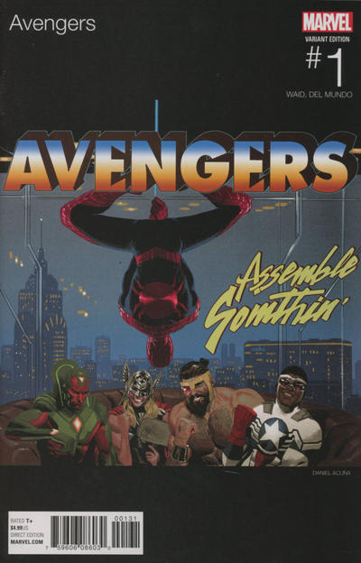Avengers Vol VI #1C [Daniel Acuña Hip Hop Variant] (January 2017)