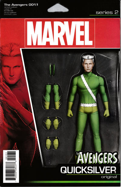 Avengers Vol VI #1.1C [John Tyler Christopher Action Figure Variant] (January 2017)