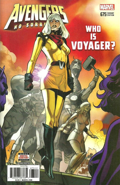 Avengers Vol VI #675 [Second Printing] (January 2018)