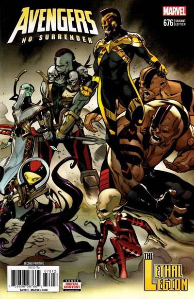 Avengers Vol VI #676 [Third Printing] (March 2018)