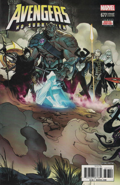 Avengers Vol VI #677 [Second Printing] (March 2018)