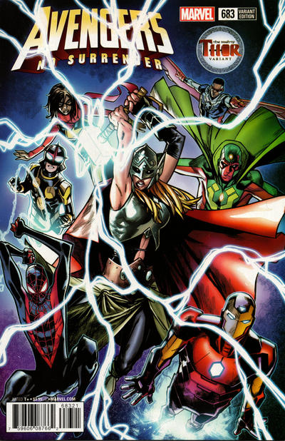 Avengers Vol VI #683B [Humberto Ramos 'Mighty Thor' Variant] (May 2018)