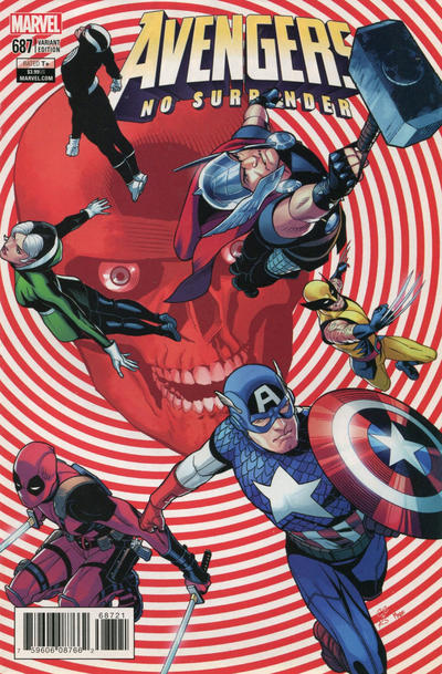 Avengers Vol VI #687B [Chris Sprouse Variant] (June 2018)