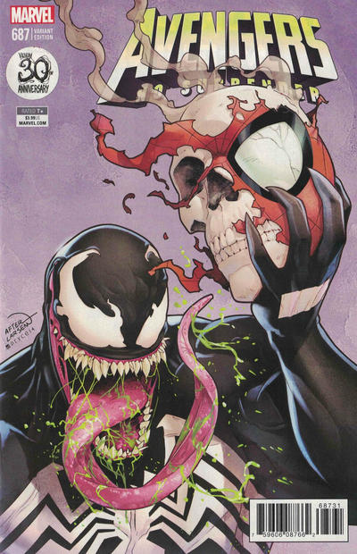 Avengers Vol VI #687C [Jamal Campbell 'Venom 30th Anniversary' Variant] (June 2018)
