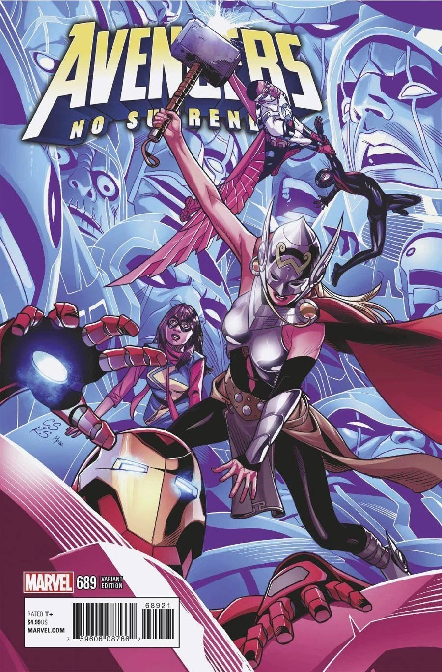Avengers Vol VI #689B [Chris Sprouse Variant] (June 2018)